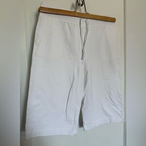 Karen Scott White Athletic Shorts